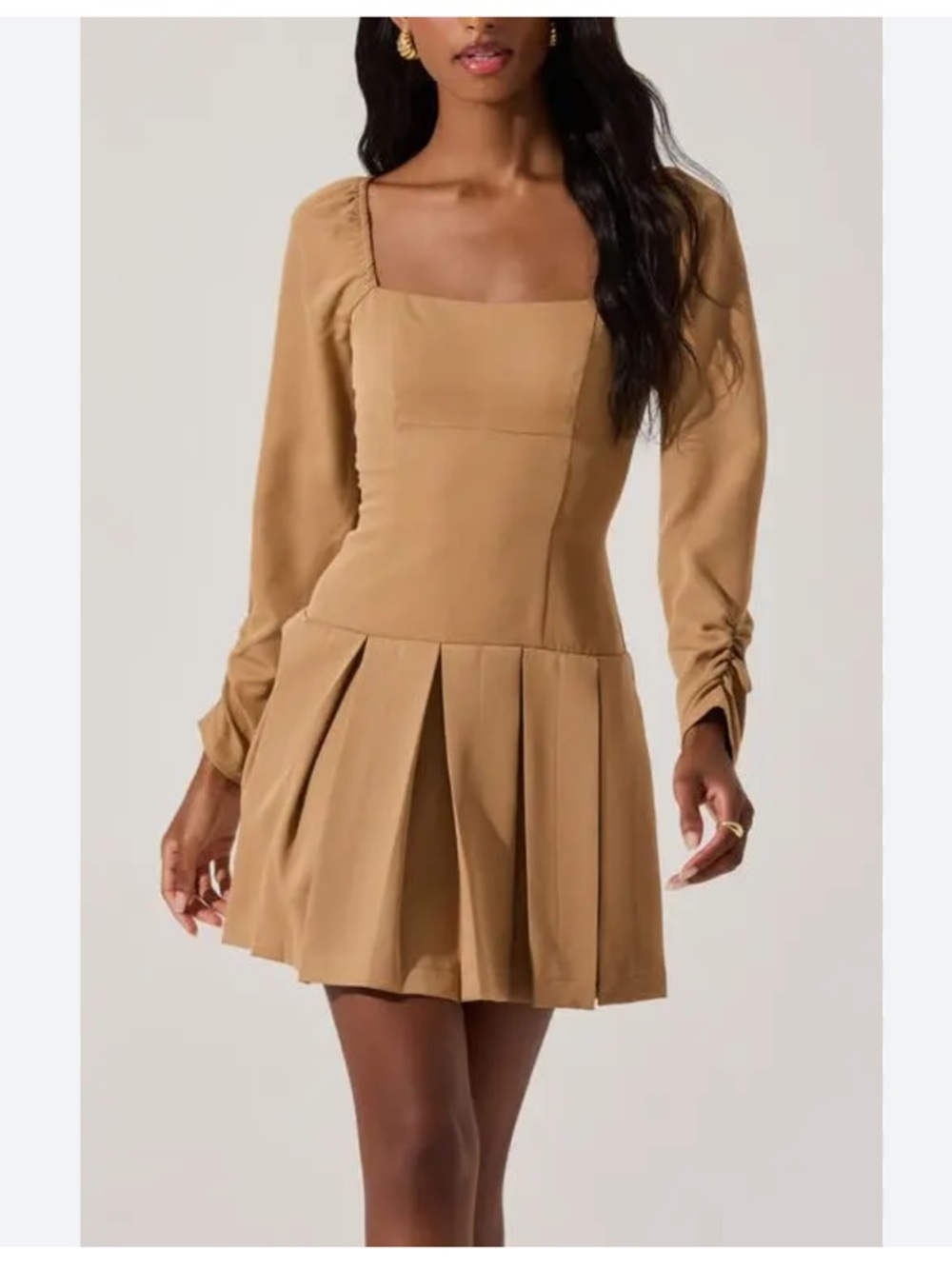 ASTR THE LABEL camel mini dress- Nordstrom’s